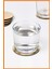 Alony Home Glattis Bardak Altlığı 6 Adet 8.5 cm Pirinç Rengi 2