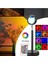 Canderel Uzaktan Kumandalı Gün Batımı 16 Renkli Gökkuşağı Rgb Atmosfer Projeksiyon Lambası 1