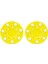 2pcs Roller Hokey Oyunu Puck Eğitim Sarı Pratik Yapmak Için (Yurt Dışından) 2