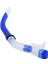 Üç Yollu Valf Yarı Kuru Dalış Şnorkel Solunum Tüpü Tüplü Mızrak Balığı Mavisi (Yurt Dışından) 1
