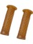 22MM 7/8 "kauçuk Motosiklet Motosiklet Gaz Kelebeği Gidonları El Tutamakları - Kahve (Yurt Dışından) 1