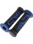 Kauçuk Gidon El Tutamakları 7/8 '' 22MM Çubuk Motosiklet Mavisi (Yurt Dışından) 1