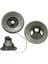 6x6 Delik Şişme Tekne Sallı Kayma Kayak Accessorie Hava Valf Adaptör Kapakları 6 Pcs (Yurt Dışından) 3
