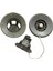 6x6 Delik Şişme Tekne Sallı Kayma Kayak Accessorie Hava Valf Adaptör Kapakları 6 Pcs (Yurt Dışından) 4