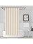 Krem Duşakabin Perdesi-Tek Kanat Banyo Perdesi, 180X200CM Polyester Kumaş Duş Perdeleri 1