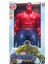 Kırmızı Hulk Avengers Sesli Işıklı 30 cm Figür Oyuncak 1