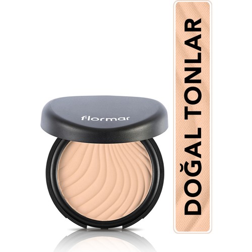 Flormar-Mat ve İnce Yapılı Compact Powder Kapatıcı Pudra (090 Açık/Orta Soğuk Alt Ton) 8690604400904