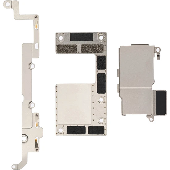 Iphone 11 Anakart Iç Metal Kapakları Braket Seti (17 Parça)