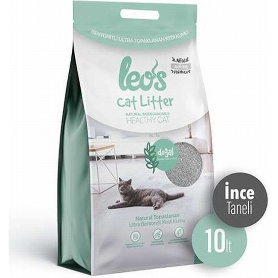 Leos Cat Litter Doğal Bentonit Kedi Kumu İnce 2x10 Lt Fiyatı