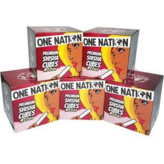 One Nation One Natıon Nargile Kömürü