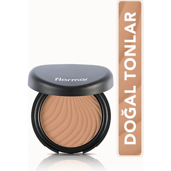 Flormar-Mat ve İnce Yapılı Compact Powder Kapatıcı Pudra (093 Orta/Koyu Sıcak Alt Ton) 8690604400935