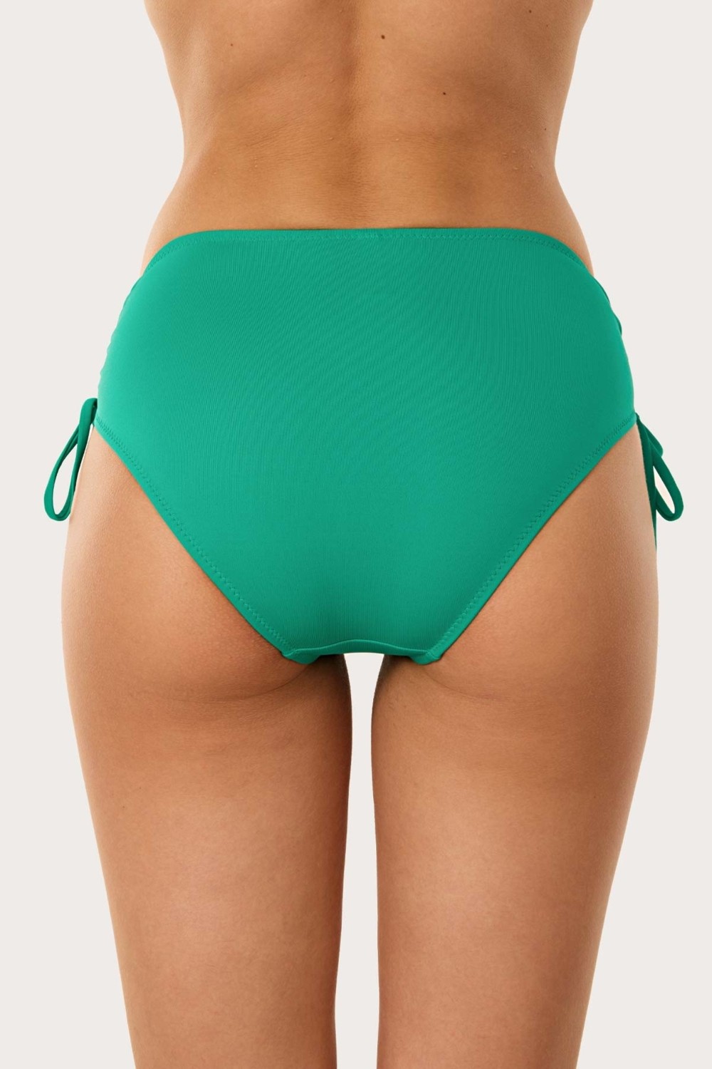 Ayyıldız 63059 Kırmızı Büzgülü Yüksek Bel Bikini Altı görsel 3