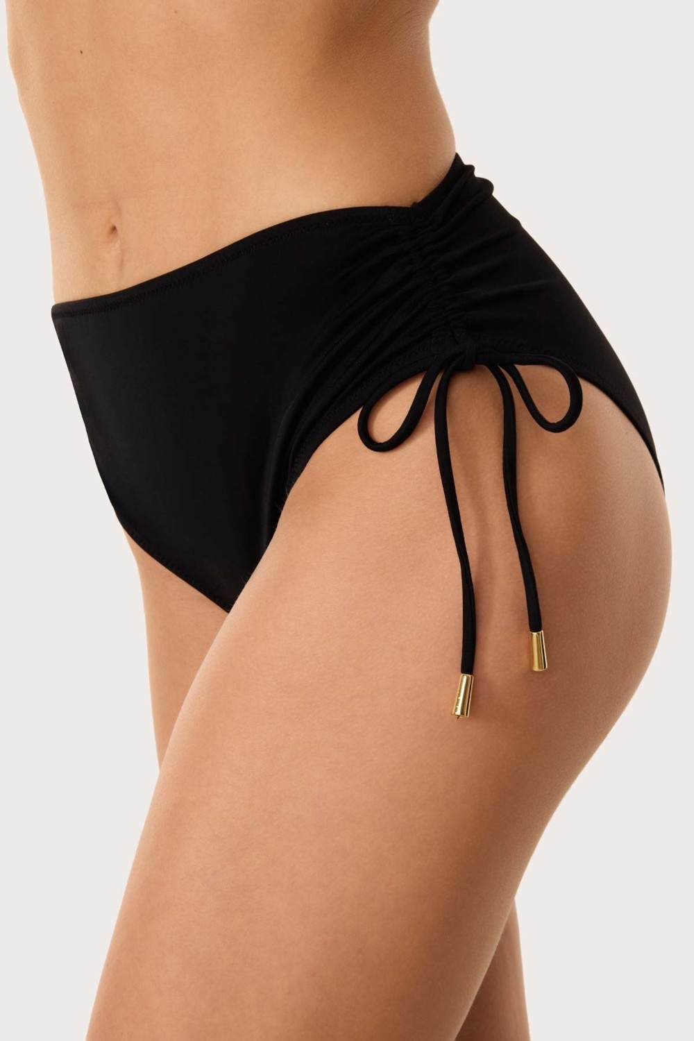 Ayyıldız 63059 Kırmızı Büzgülü Yüksek Bel Bikini Altı görsel 6