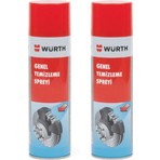 Würth Fren Balata ve Temizleme Spreyi 2x 500 ml Bentley Araçları için Yüksek Malzeme Uyumluluğu