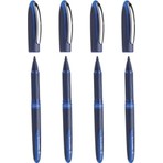 Schneider One Business 0,6 mm Roller Imza Kalemi Mavi 4 Adet