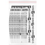 Walker Tape No-Shine Protez Saç Bandı Oval (Parlama Yapmaz) ''C'' (2,0cm x 7.5cm) 36 Adet