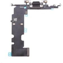 Gazechimp Yedek Dock Connector Şarj Portu 8 Artı Siyah Için Esnek Kablo (Yurt Dışından)