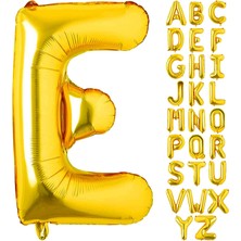Patladı Gitti Folyo Harf Balon Gold 16 Inç 36 cm