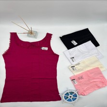 Tutku Jakarlı Kalın Askılı Atlet 3' Adet