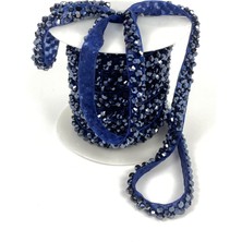 Hayalperest Boncuk Kristal Boncuk Işlemeli Şerit