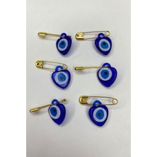 Hayalperest Boncuk Mavi Iğneli Nazar Boncuğu 25 Adet