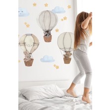 Duende Sticker -Can Dostlar Gökyüzünde Dekoratif Çocuk Odası Duvar Stickerı
