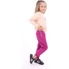 Toontoy Kids Toontoy Kız Çocuk Baskılı Eşofman Takım