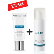 Alphascience Eye Matrix 15 ml  +  Wiqo Eye Contour And Facial Serum For Delicate Skin 30 ml