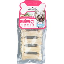 Dog Chefs Beyaz Kemik 7 cm 4 Lü Paket