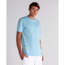Kappa Authentıc Wınay Mavi Erkek T-Shirt 331M1LW-021