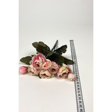 Hayalperest Boncuk Somon Şakayık Eren Gül Yapay Çiçek 1 Demet