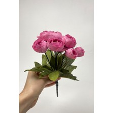 Hayalperest Boncuk Pembe Şakayık Eren Gül Yapay Çiçek 1 Demet