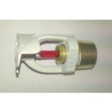 Yeni Non Ul Duvar Tip Yangın Sprink Beyaz 68 C Kırmız 1/2 Sr