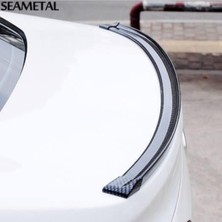 Samuraı Her Araca Uygun Üniversal M3 Karbon-Siyah Bagaj Spoiler Ayarlanabilir Model