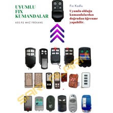 EC Shop Sarı Alarm Rolling (Nice, Bft, Hiland, Faac Vb) Olabilen Fıx Akıllı Kumanda Garaj Kepenk Bariyer Ku