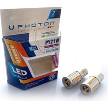 Photon PY21W 12V 93 Turuncu LED Ampul
