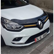 Stuning Renault Clio 4 Kaput Rüzgarlığı Parlak Siyah 2012-