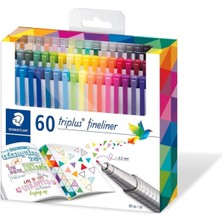 Staedtler Triplus Fineliner Kalem Seti 0.3 mm 60 Renk