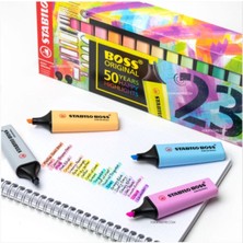 Stabilo Boss Original Fosforlu Kalem Pastel Set 23''lü Set
