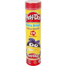 Play-Doh Playdoh Kuru Boya 24LÜ Metal Tüp