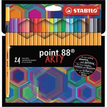 Stabilo Point 88 Arty Ince Keçe Uçlu Kalem Seti 24'lü