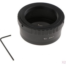 Yesper 2 Adet T2 Kameralar Için Mikro 4/3 Montaj Lens Adaptörü (Yurt Dışından)