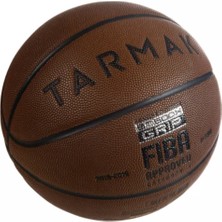 Tarmak Basketbol Topu BT500 Grip 7 Numara Kahverengi