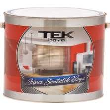 Tek Boya Tek Lüx Sentetik Boya 708 Kırmızı 0,75 Lt