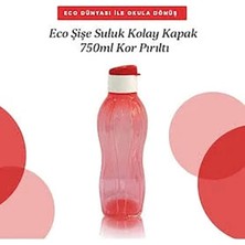 Tupperware Eko Şişe 750 ml Sızdırmaz Tasarım ile Spor ve Outdoor Kullanım için Uygun
