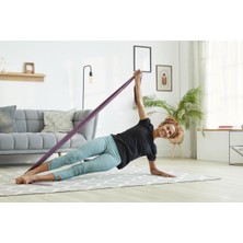 Decathlon Domyos Pilates Bandı - 3 kg - Orta Seviye - Kauçuk - Bordo