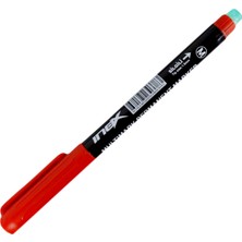 Inox CD Kalemi Silgili M Uç 1.5mm 12'li Kırmızı
