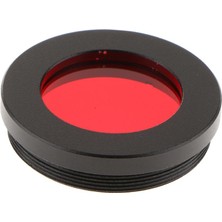 Yesper 1.25" Teleskop Mercek Lens Renk Filtresi Gezegen Nesnesi Kırmızı (Yurt Dışından)