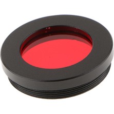 Yesper 1.25" Teleskop Mercek Lens Renk Filtresi Gezegen Nesnesi Kırmızı (Yurt Dışından)