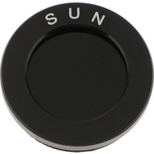 Yesper 1.25 Inç Astronomi Teleskop Lens Optik Renk Filtre Cam Güneş Ay Filtresi Siyah (Yurt Dışından)
